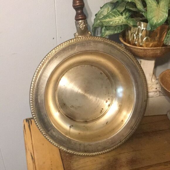 Vintage silver plated frying pan - Picture 8 of 10